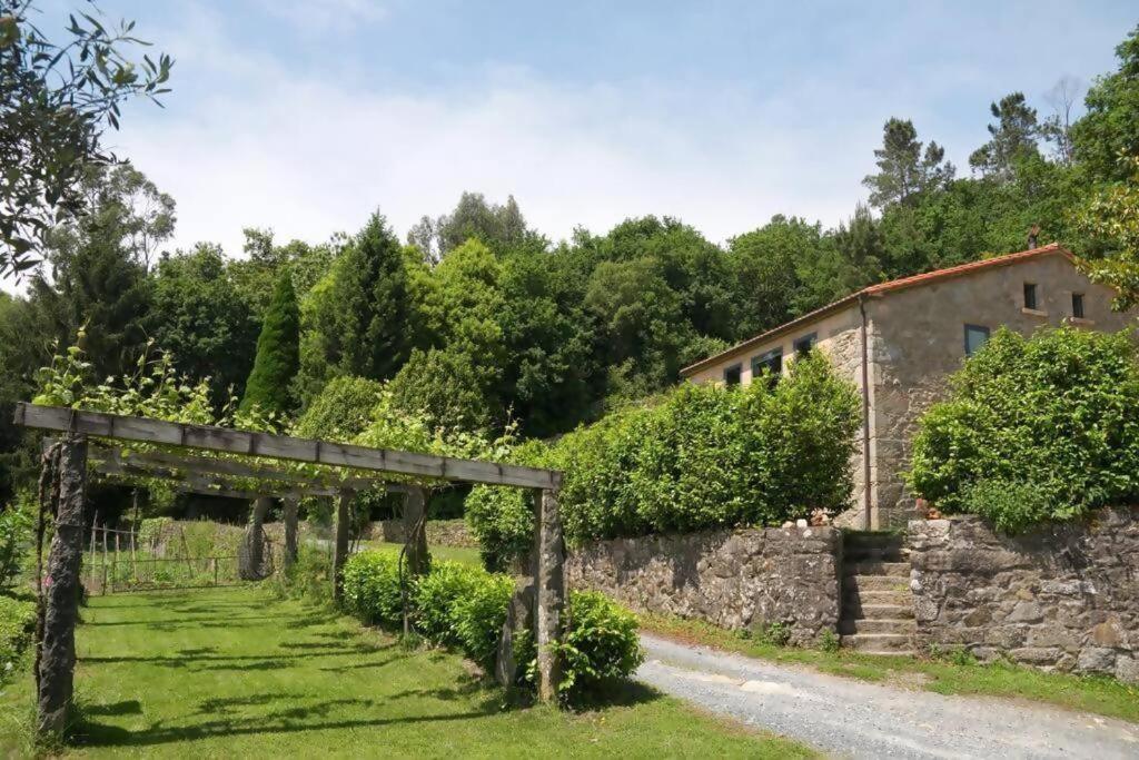 Casa Do Cebro Casa Con Piscina Y Jacuzzi Privados Villa Santiago de Compostela Exteriör bild